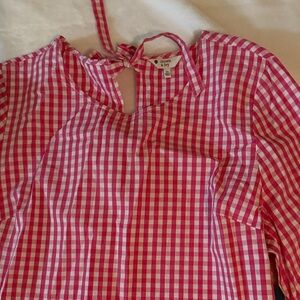 Crown & Ivy Pink Checkered dress